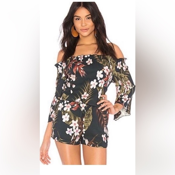 Chaser Pants - Chaser One Piece Floral Romper (Sale)
